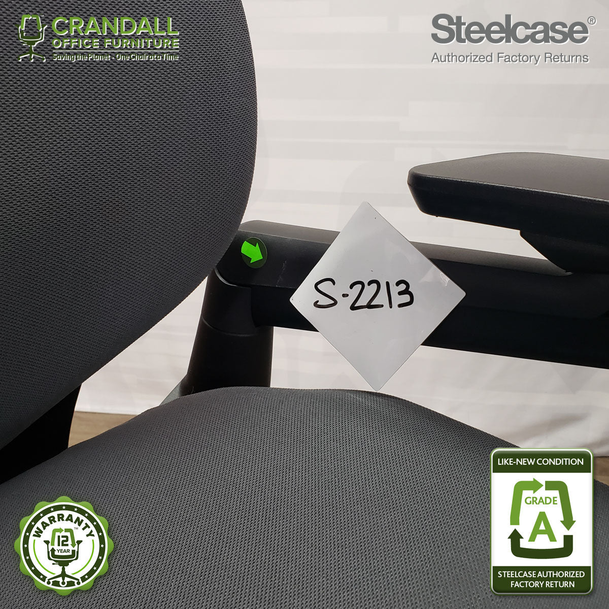 S-2213 - Steelcase Gesture - Grade B