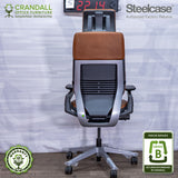 S-2214 - Steelcase Gesture with Headrest - Grade B