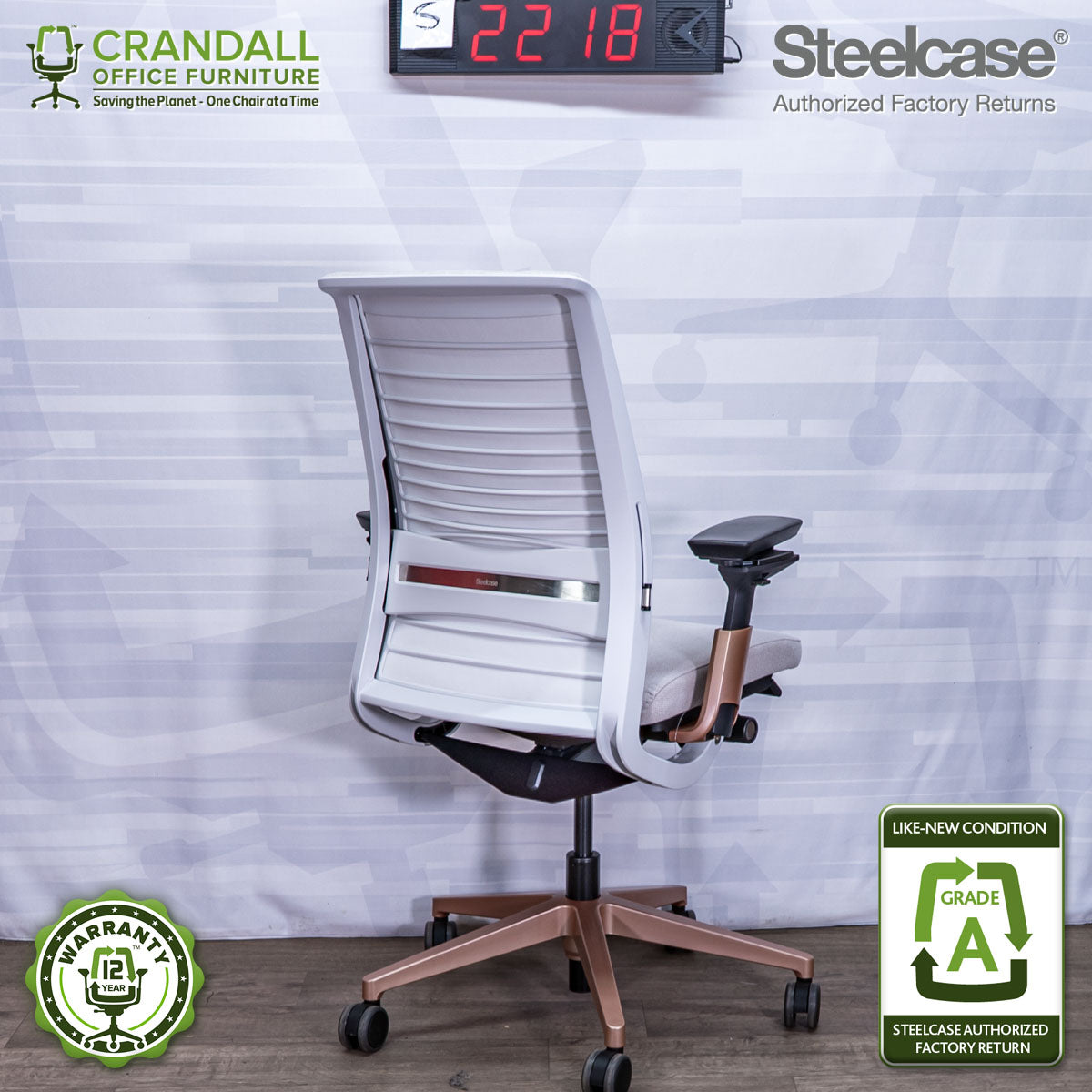 S-2218 - Steelcase V2 Think - Grade A