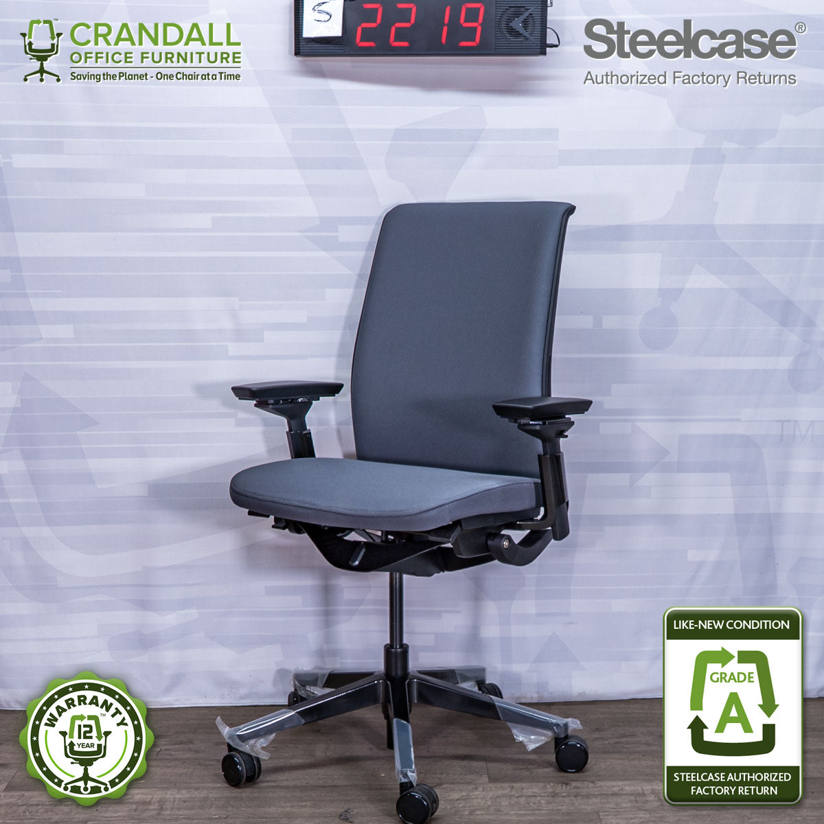 S-2219 - Steelcase V2 Think - Grade A