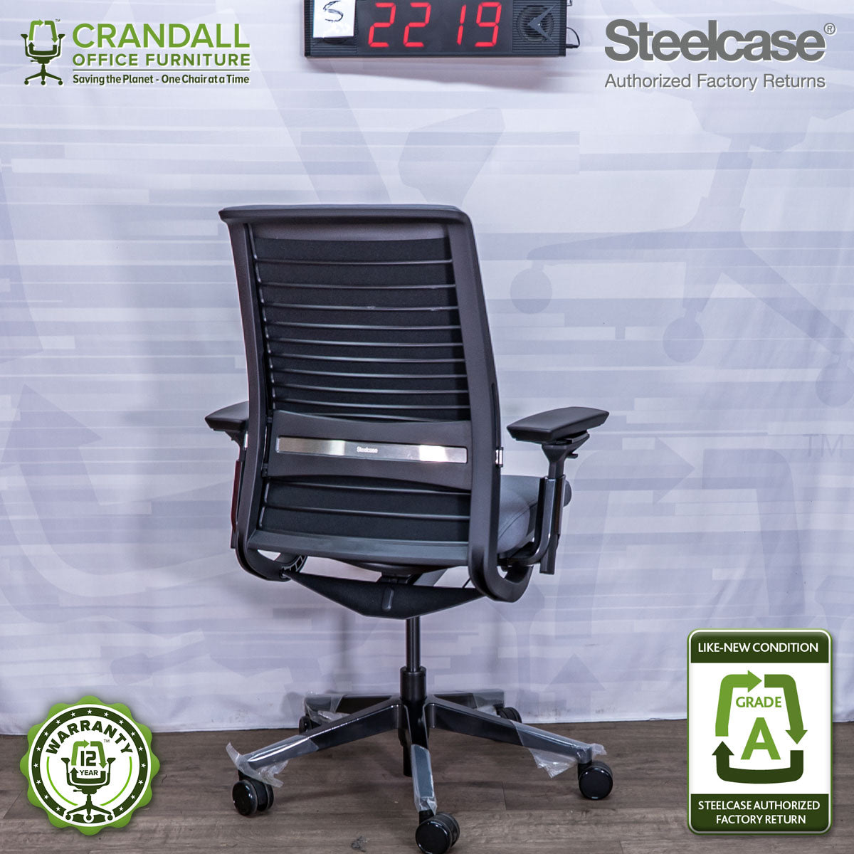 S-2219 - Steelcase V2 Think - Grade A