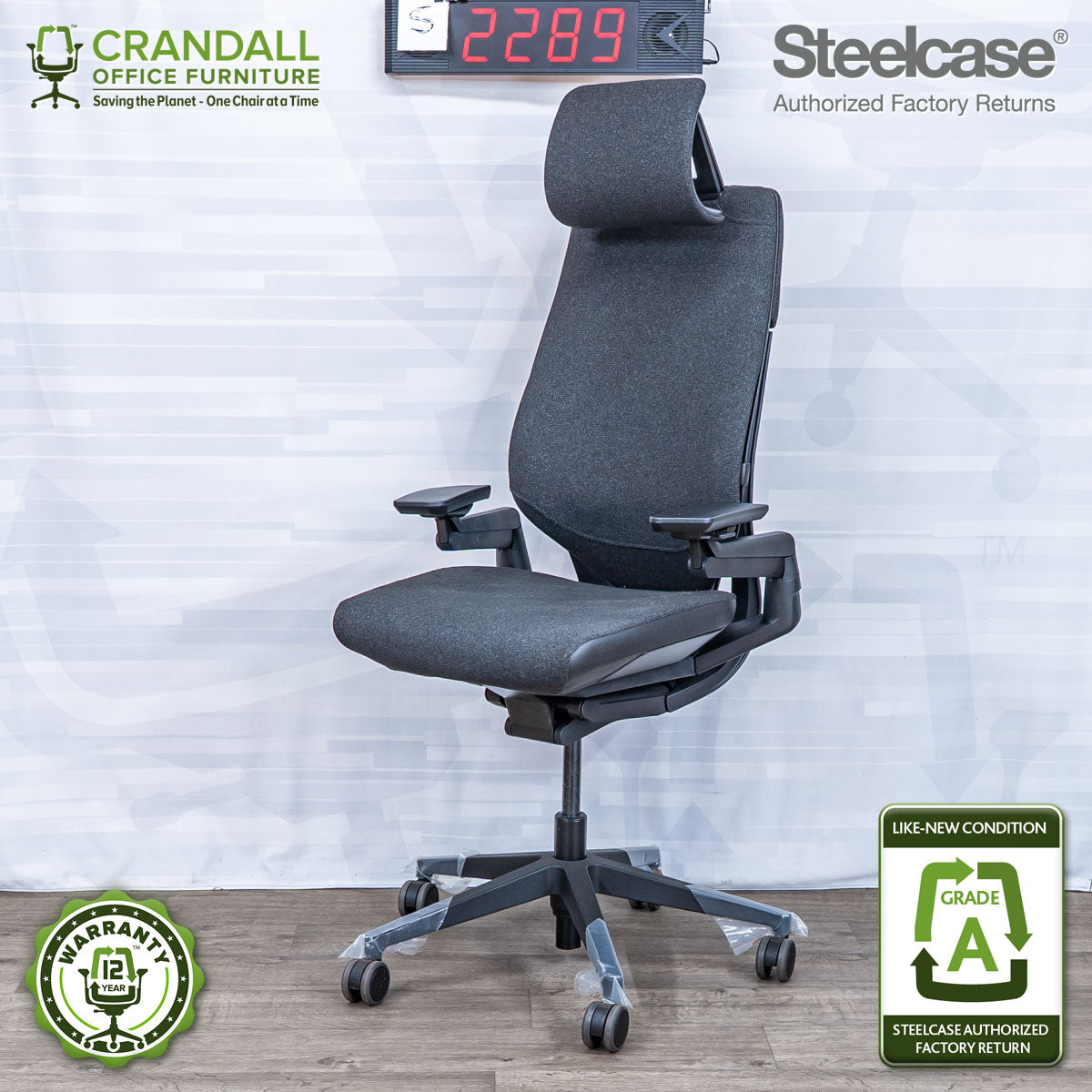 S-2289 - Steelcase Gesture - Grade A