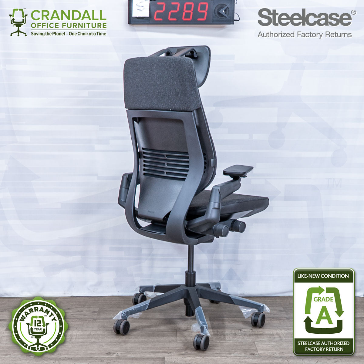 S-2289 - Steelcase Gesture - Grade A
