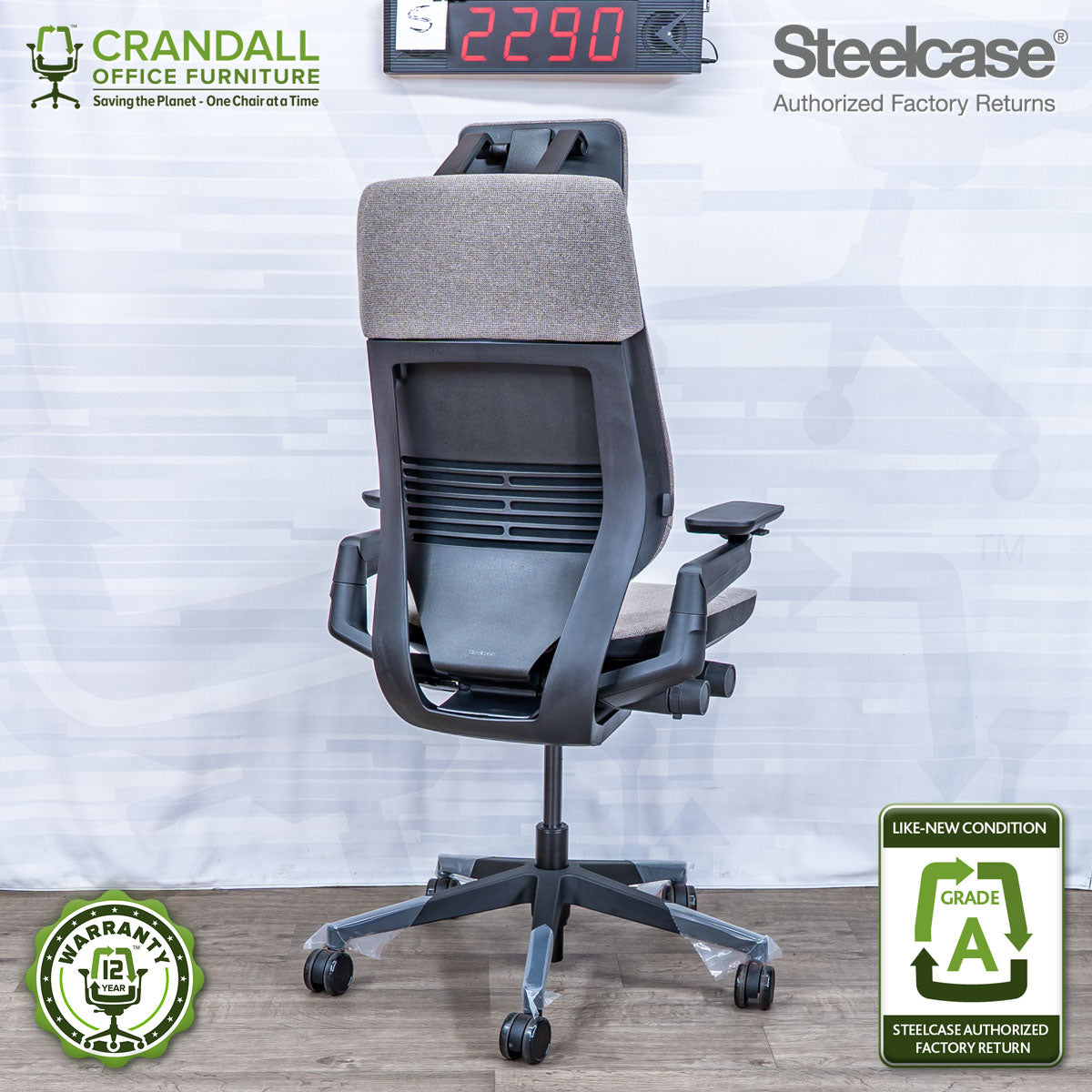 S-2290 - Steelcase Gesture - Grade A
