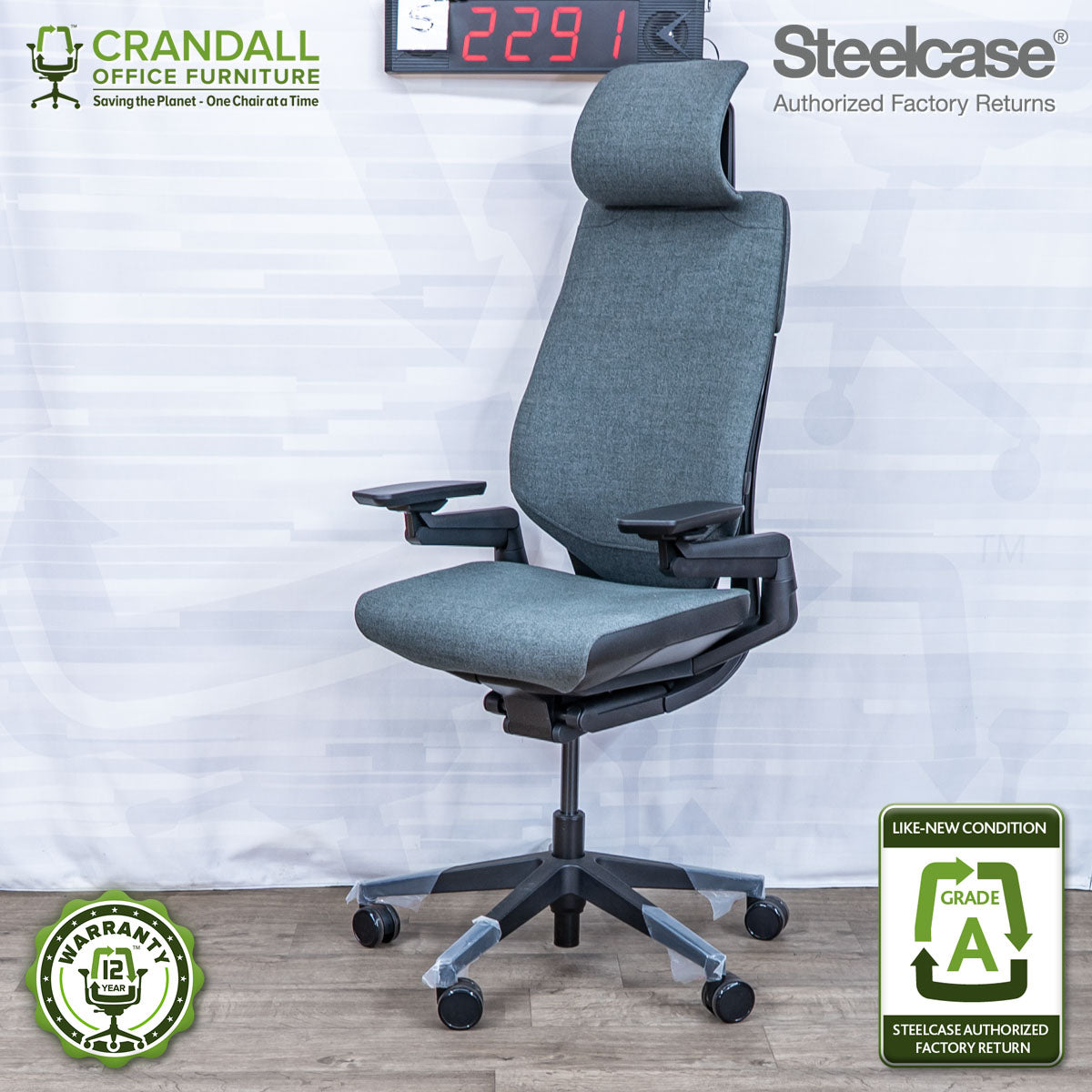 S-2291 - Steelcase Gesture - Grade A