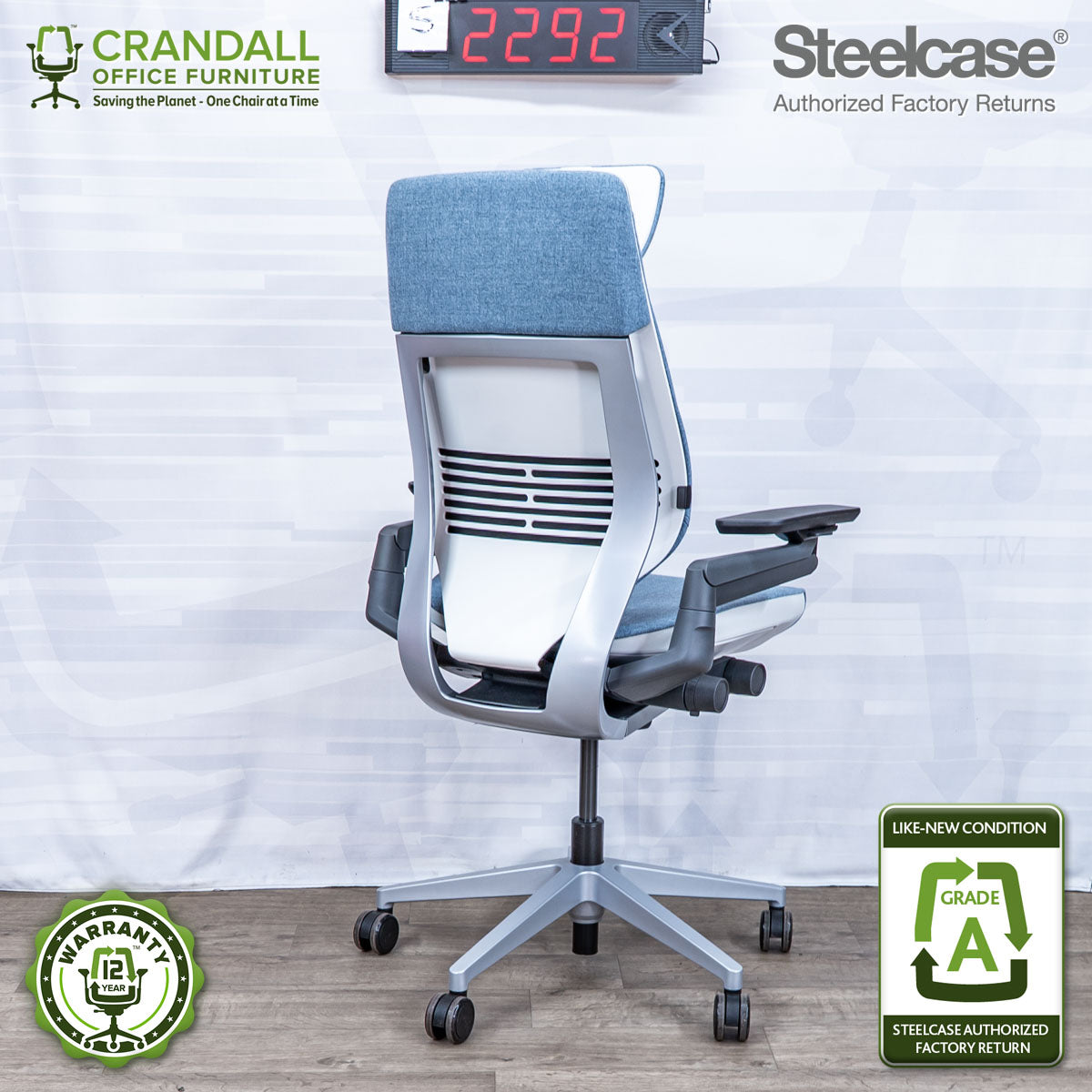 S-2292 - Steelcase Gesture - Grade A