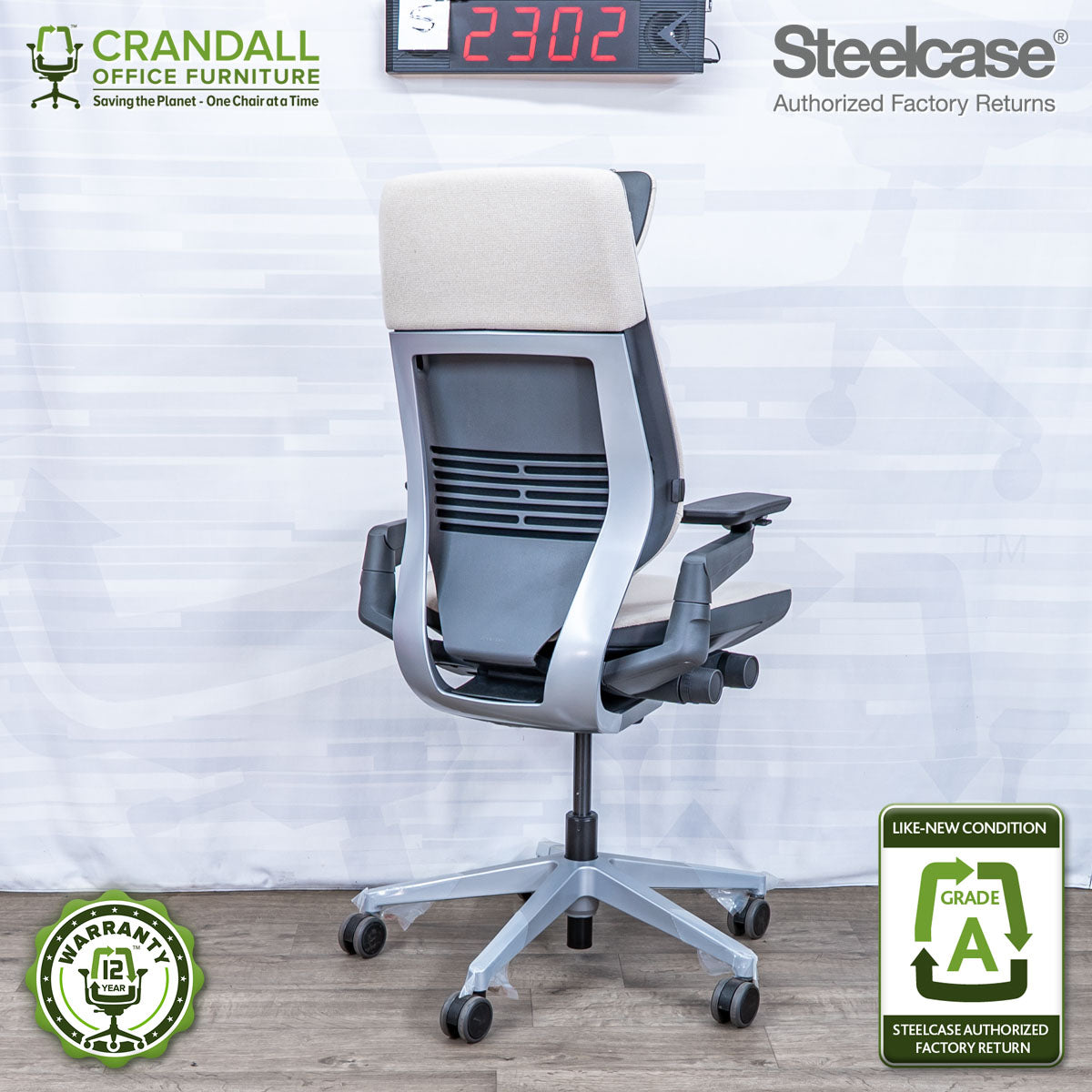 S-2302 - Steelcase Gesture - Grade A