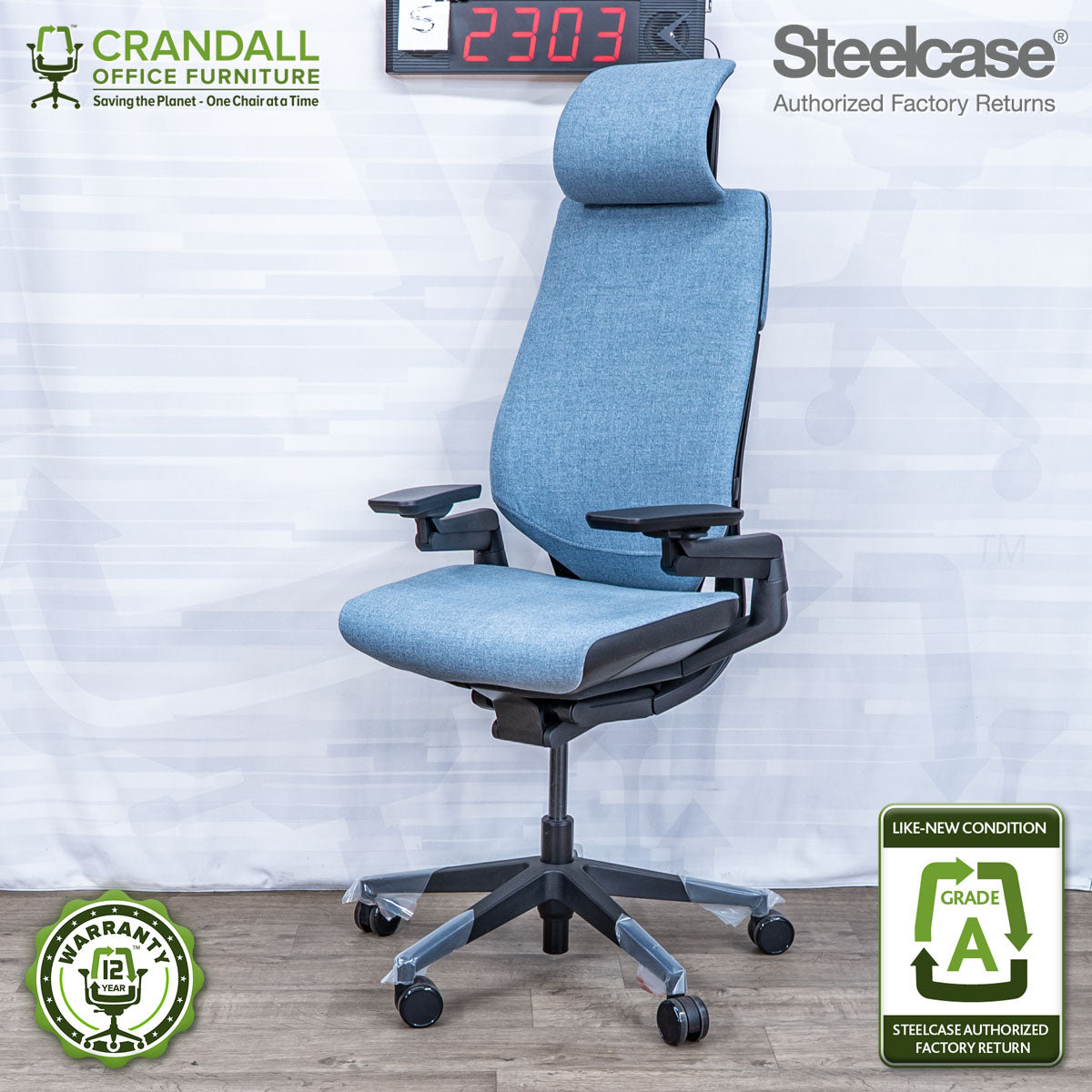 S-2303 - Steelcase Gesture - Grade A