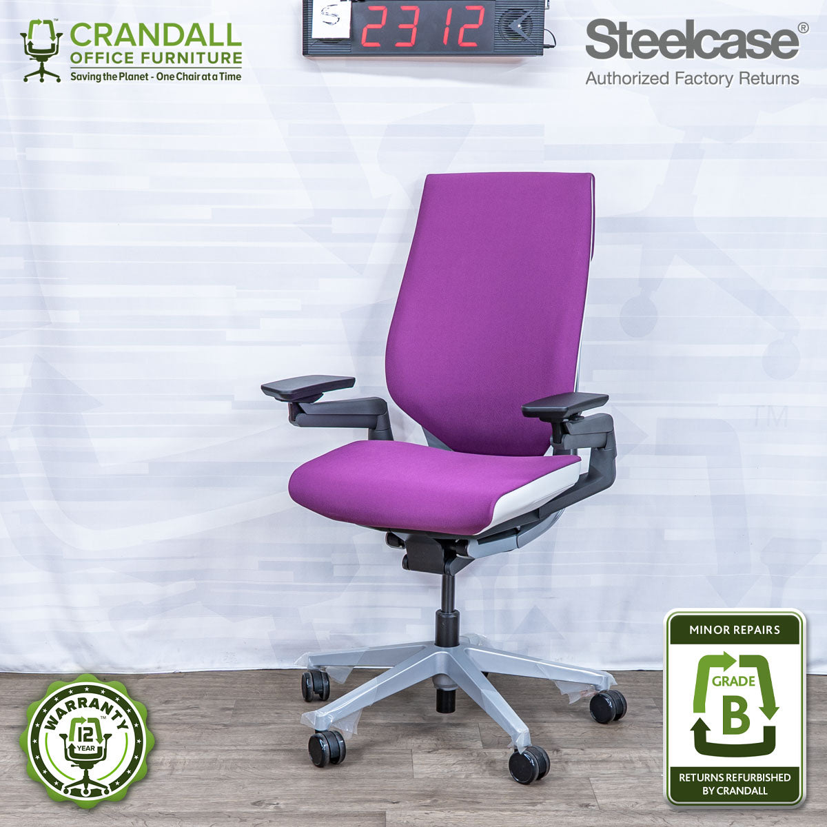 S-2312 - Steelcase Gesture - Grade B