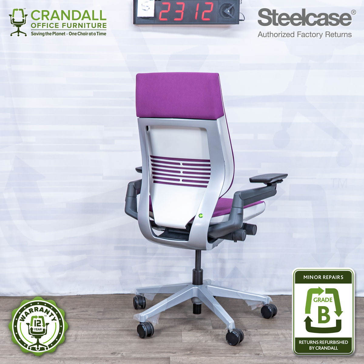 S-2312 - Steelcase Gesture - Grade B