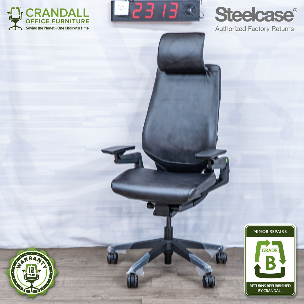 S-2313 - Steelcase Gesture - Grade B