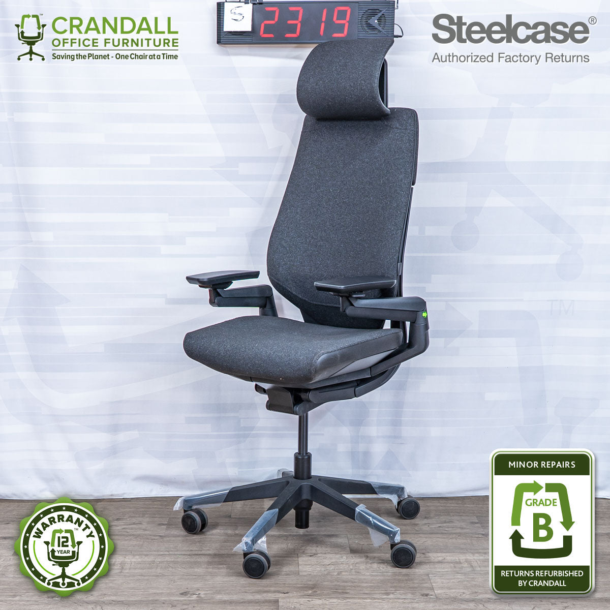 S-2319 - Steelcase Gesture - Grade B