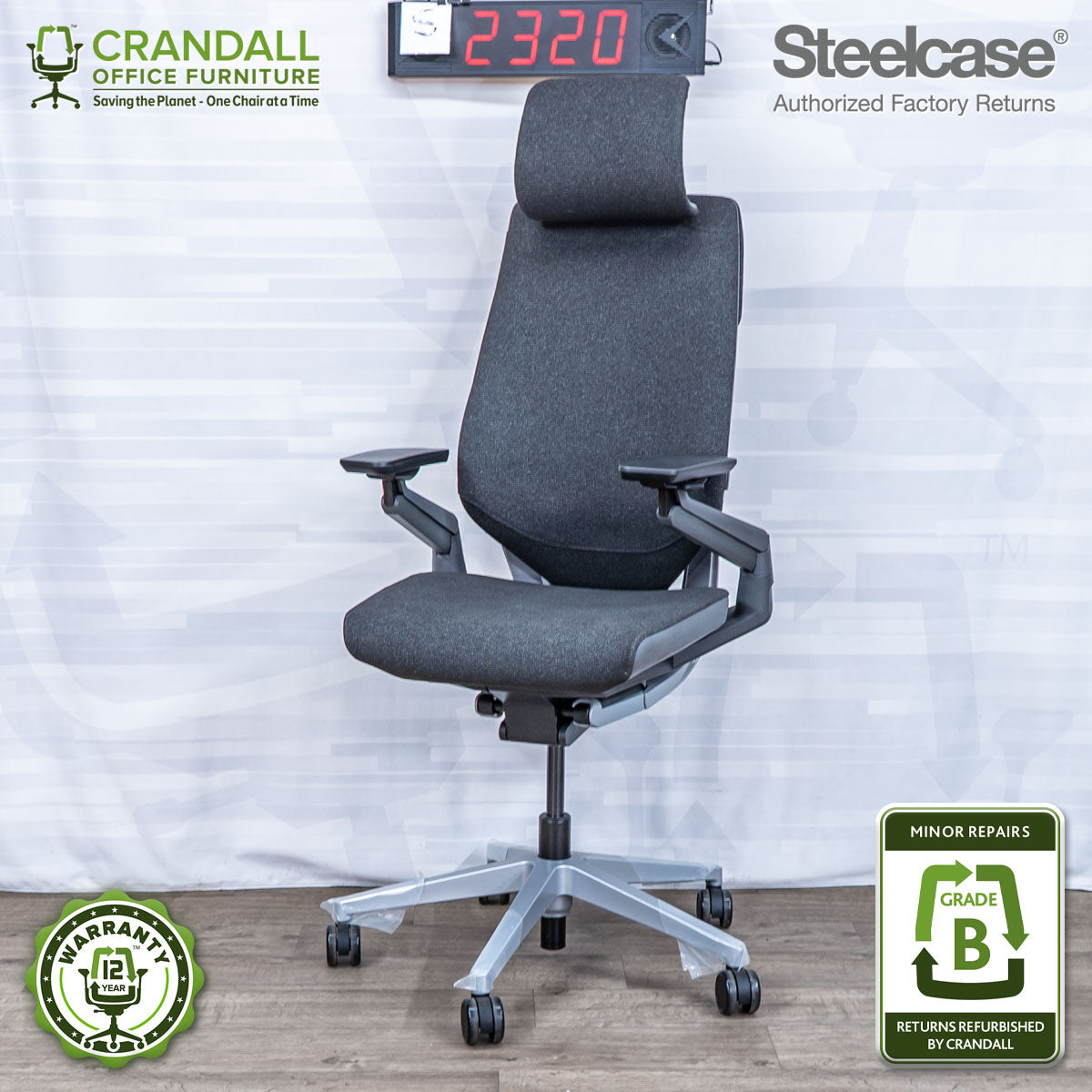 S-2320 - Steelcase Gesture - Grade B