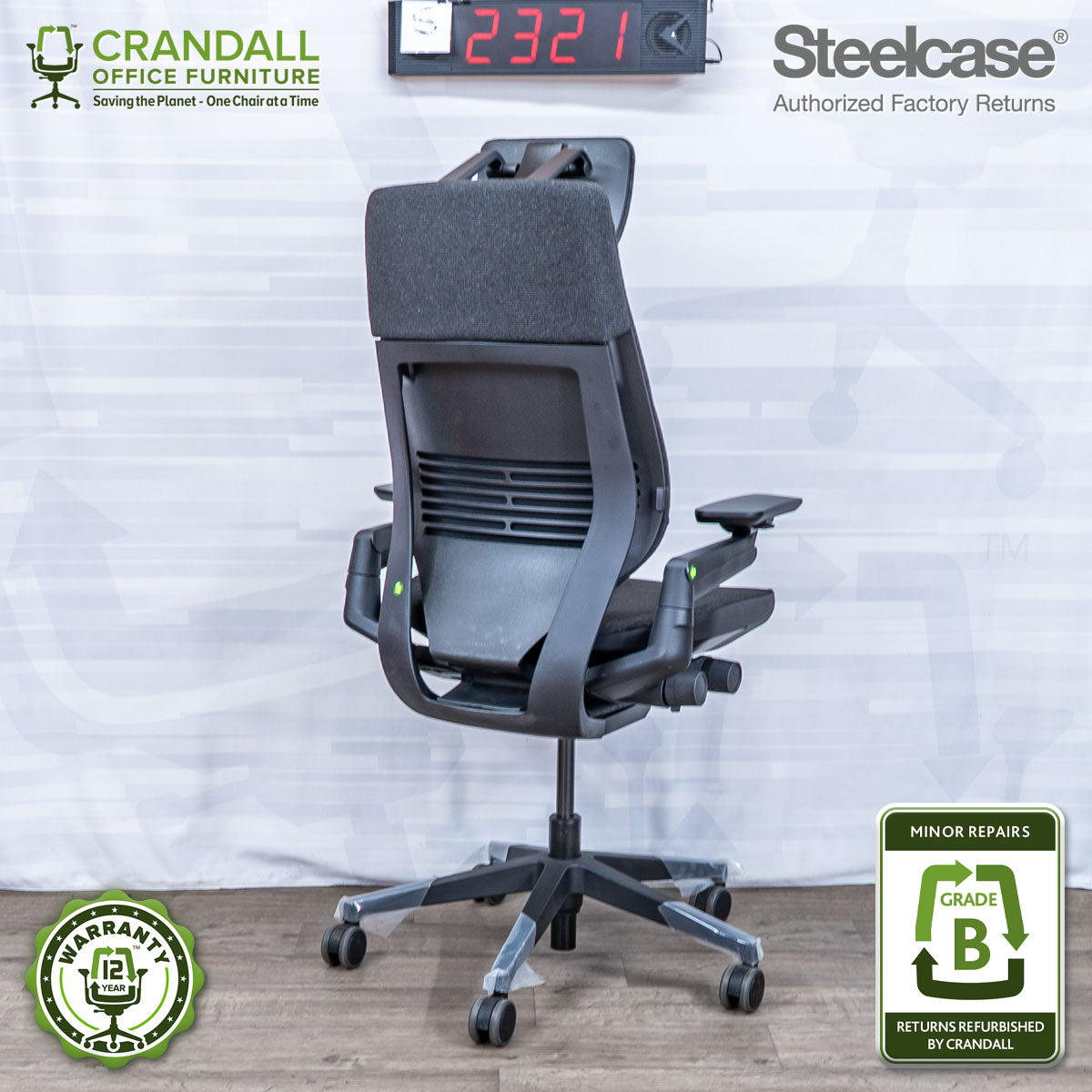 S-2321 - Steelcase Gesture - Grade B