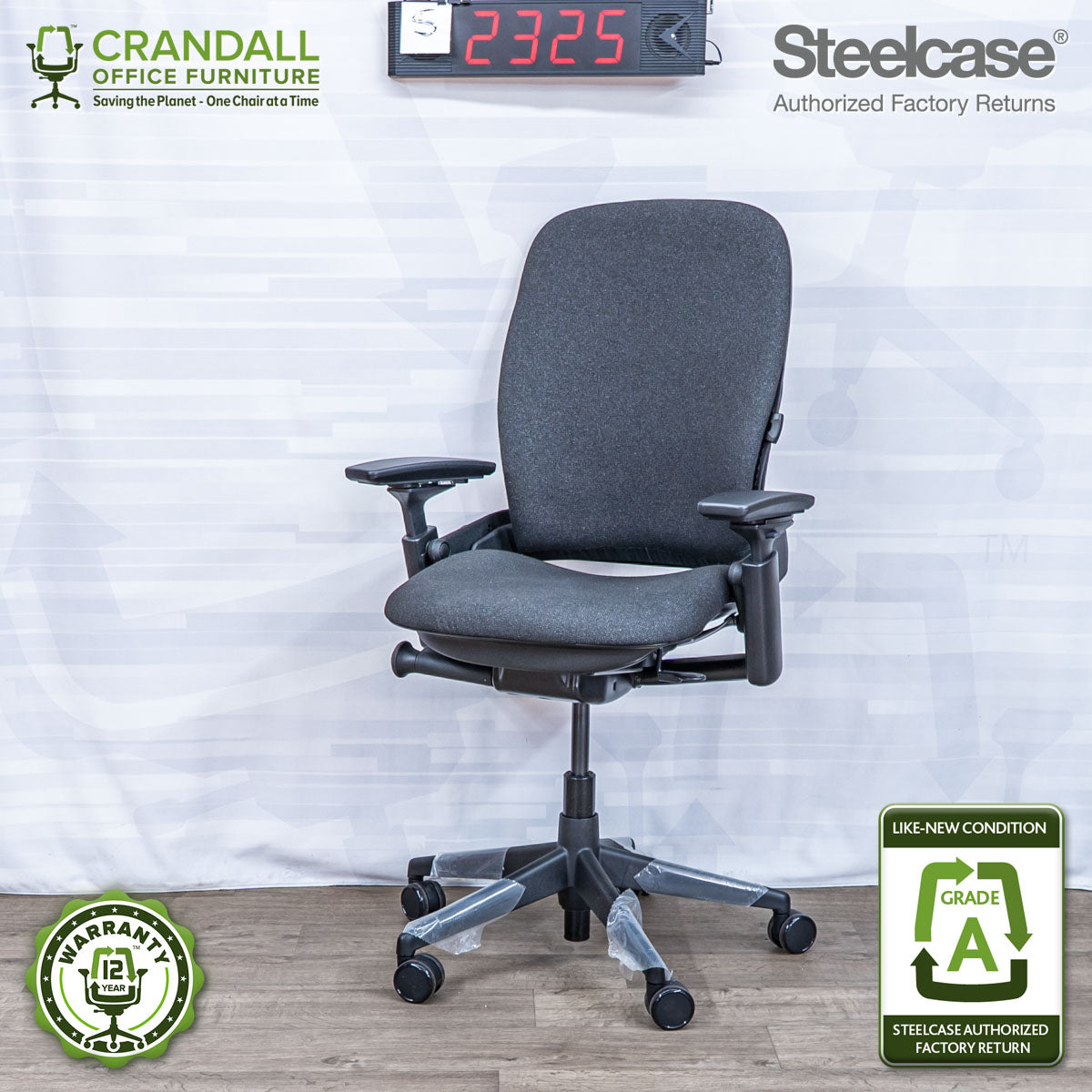 S-2325 - Steelcase V2 Leap - Grade A