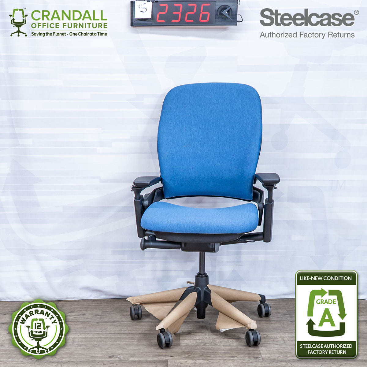 S-2326 - Steelcase V2 Leap - Grade A