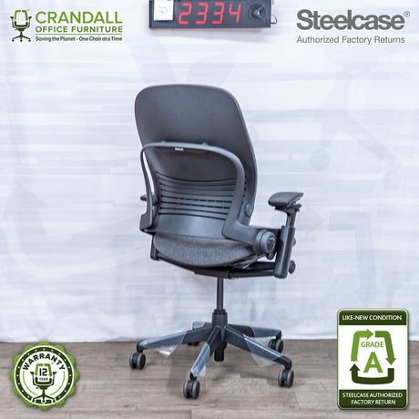 S-2334 - Steelcase V2 Leap - Grade A