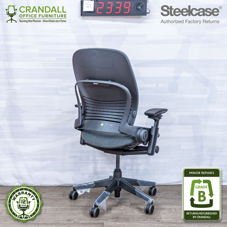 S-2339 - Steelcase V2 Leap - Grade B