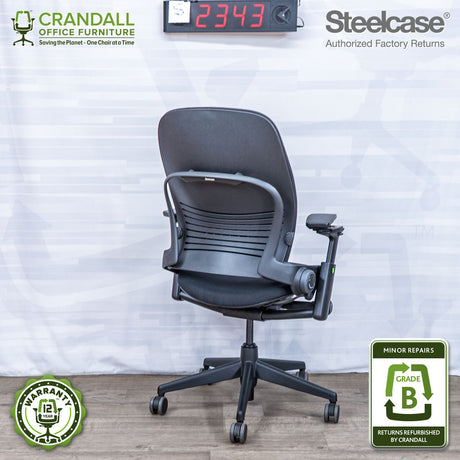 S-2343 - Steelcase V2 Leap - Grade B