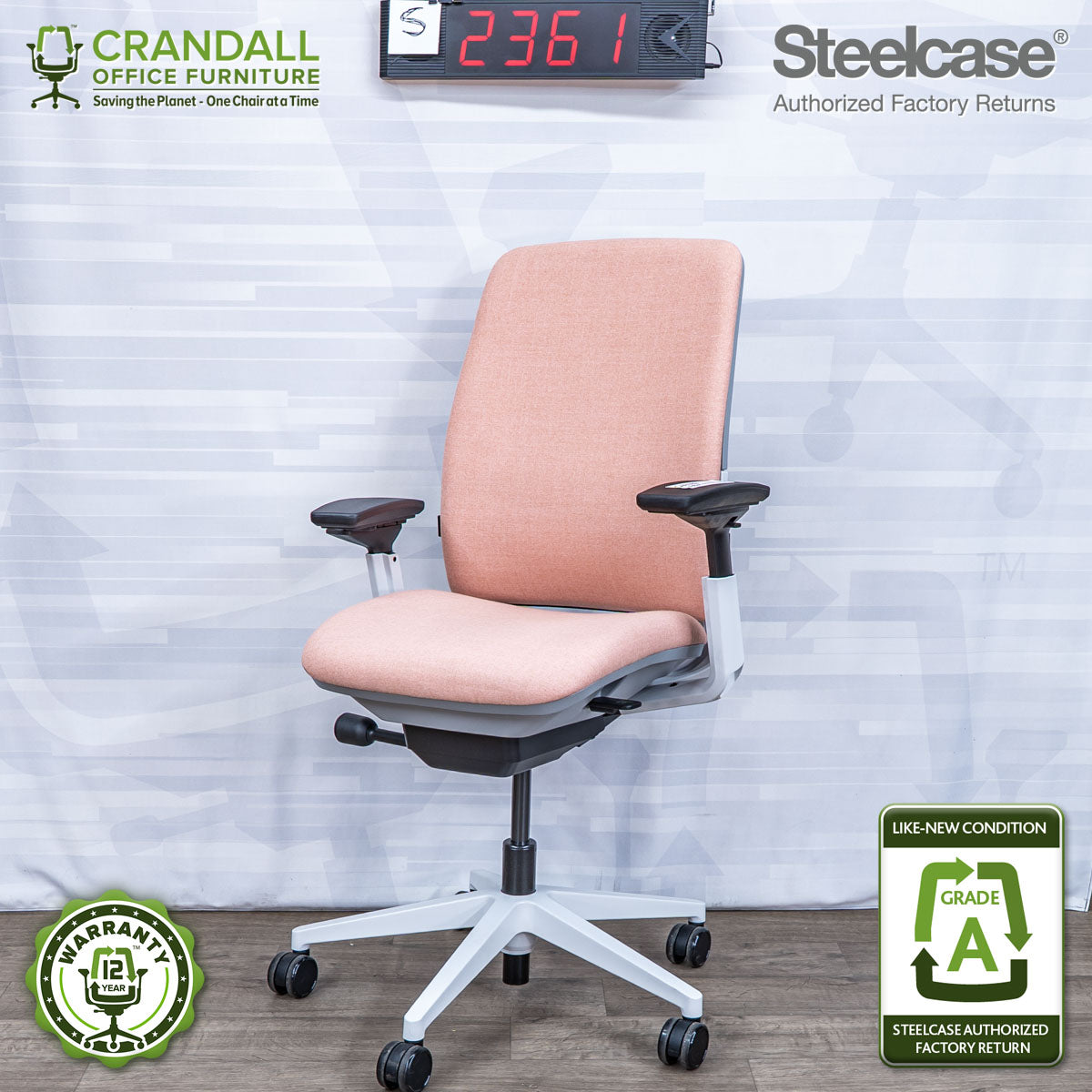 S-2361 - Steelcase Amia - Grade A – Crandall Office Furniture