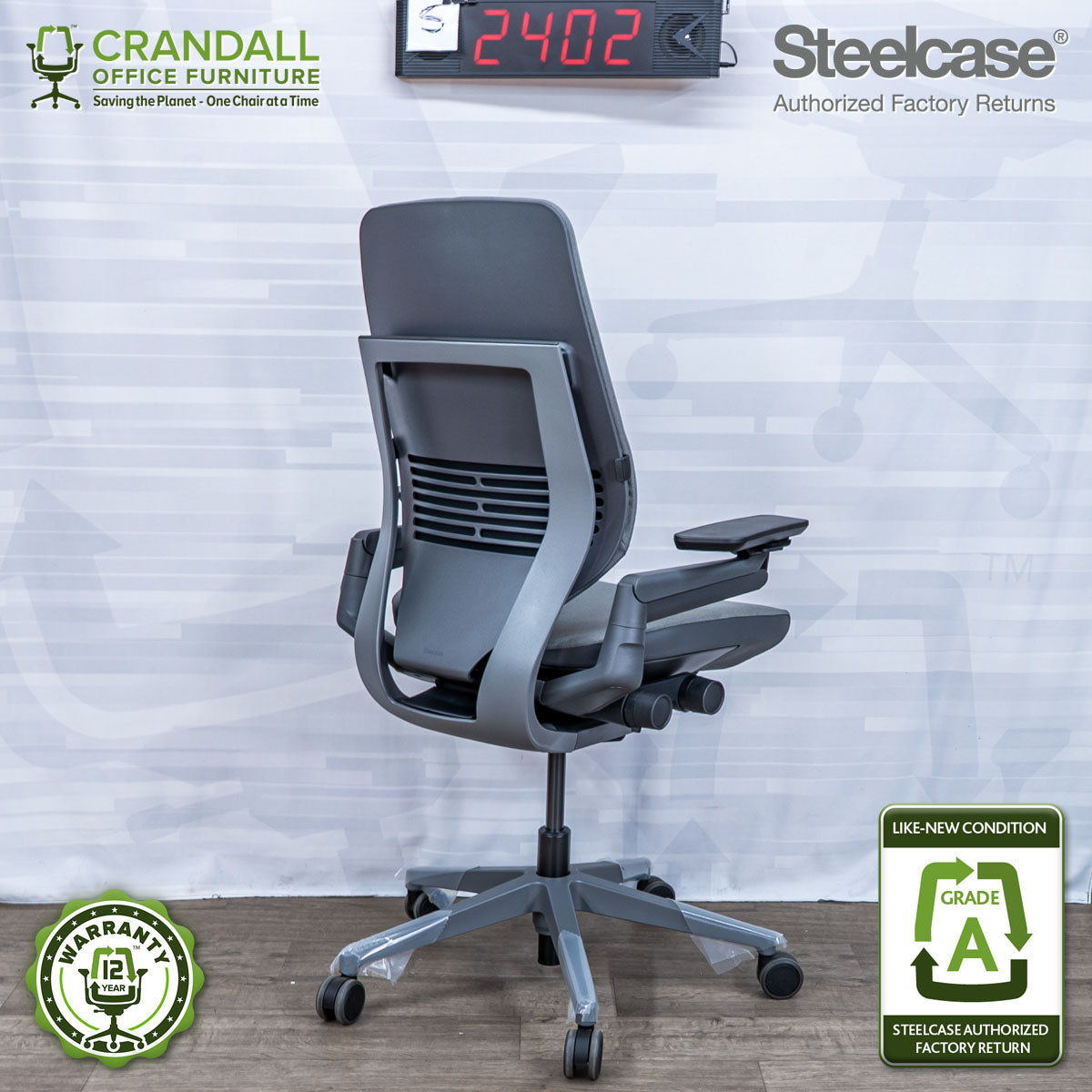 S-2402 - Steelcase Gesture - Grade A