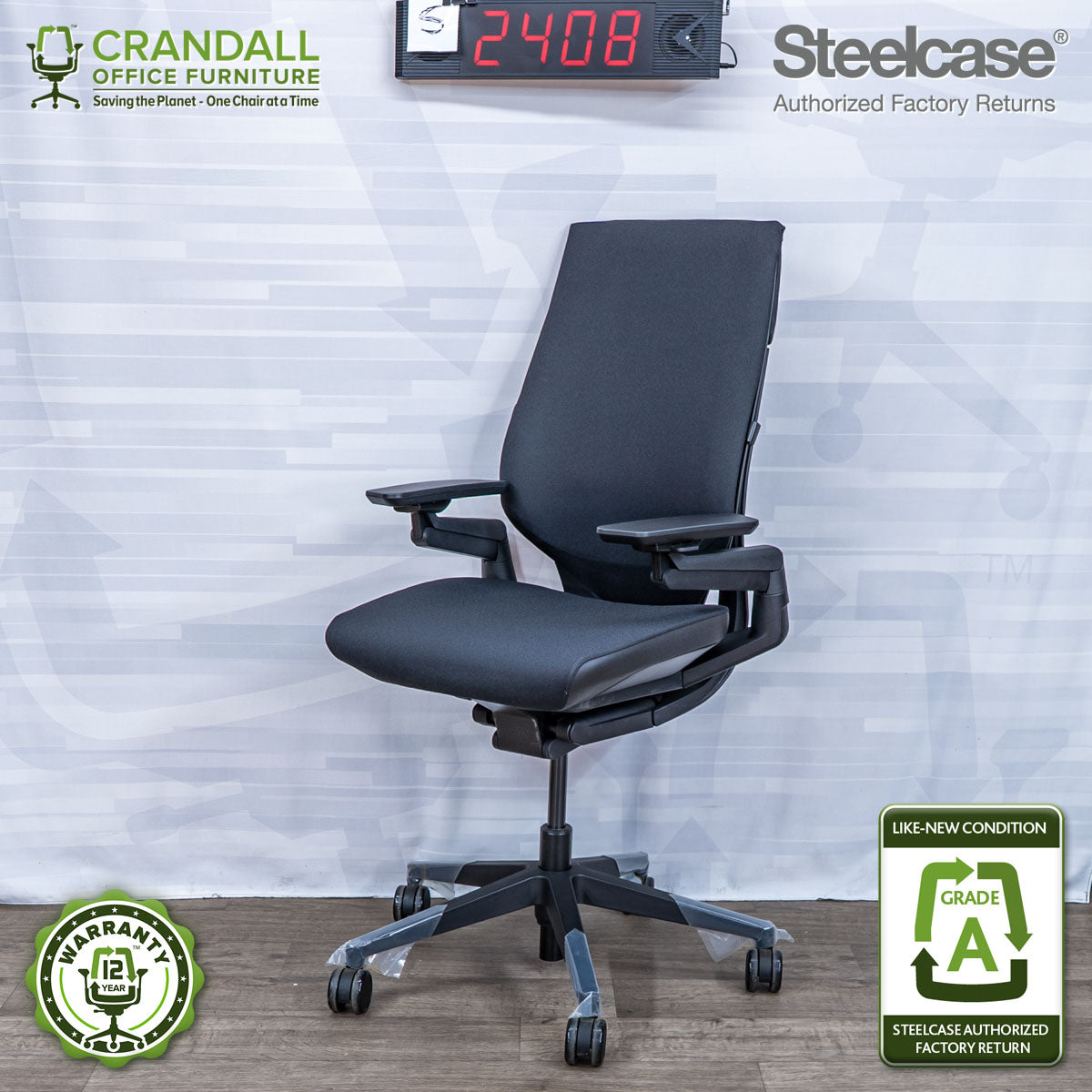 S-2408 - Steelcase Gesture - Grade A