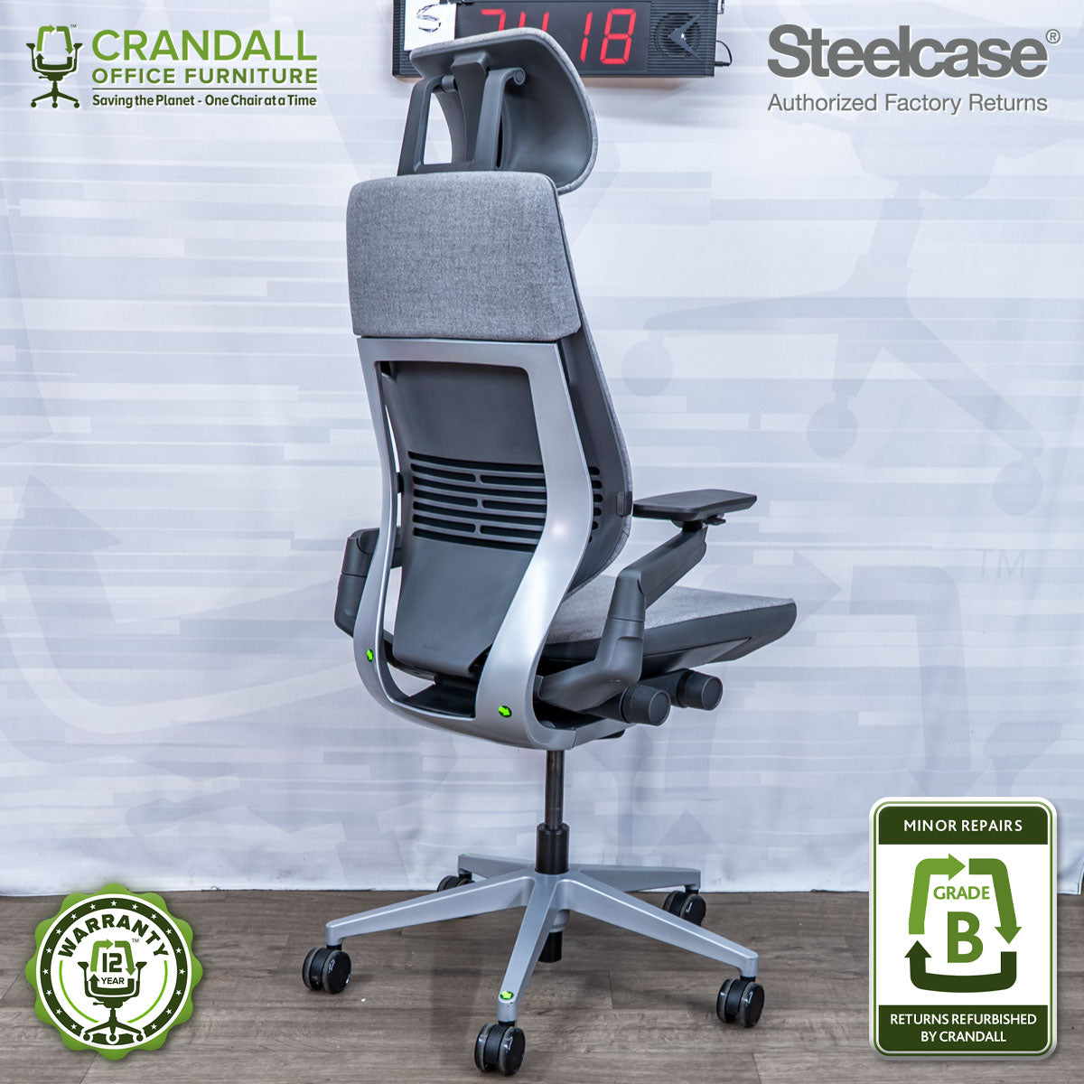 S-2418 - Steelcase Gesture - Grade B