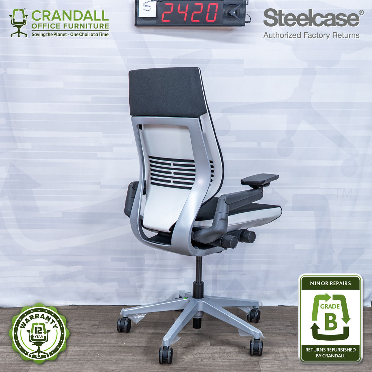 S-2420 - Steelcase Gesture - Grade B
