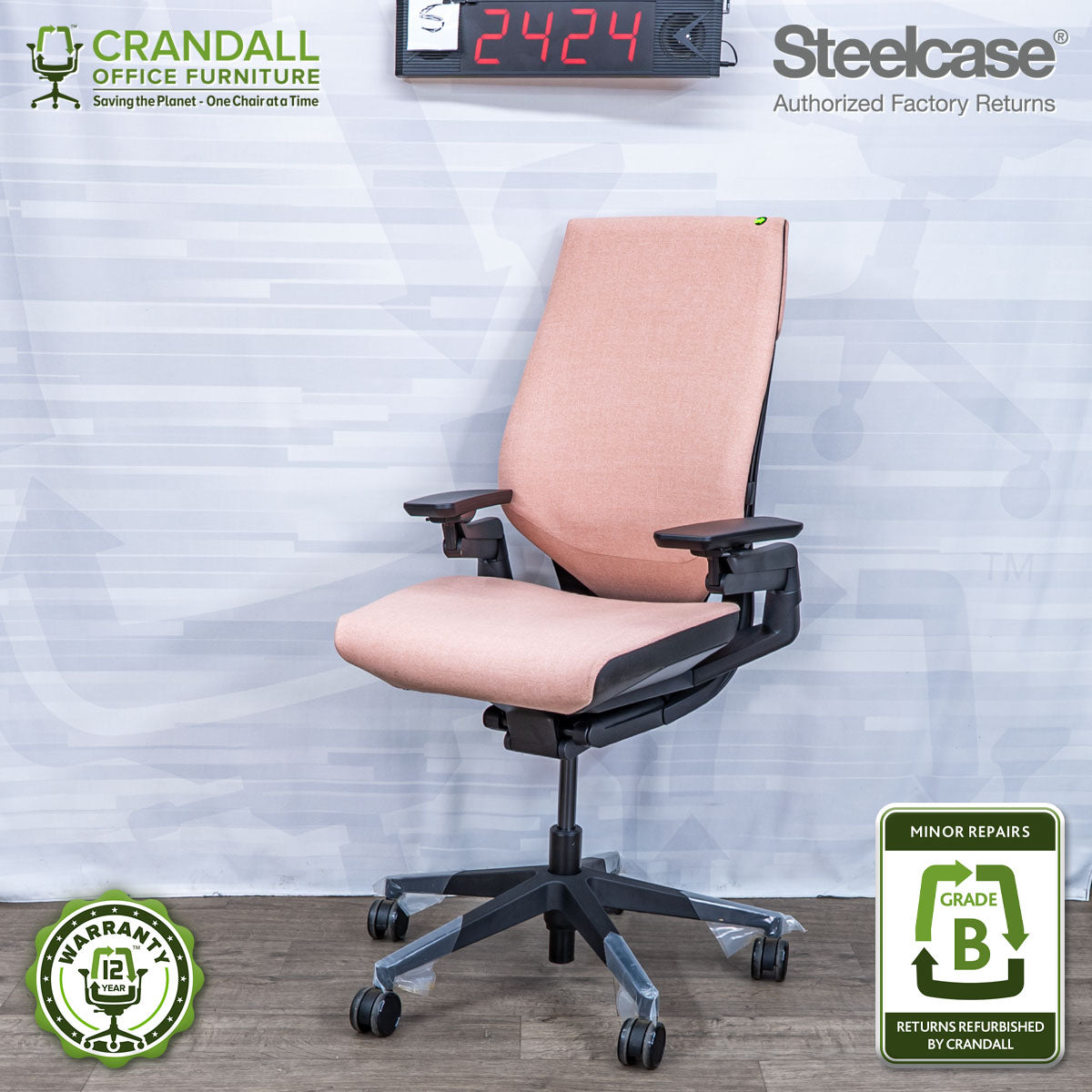 S-2424 - Steelcase Gesture - Grade B
