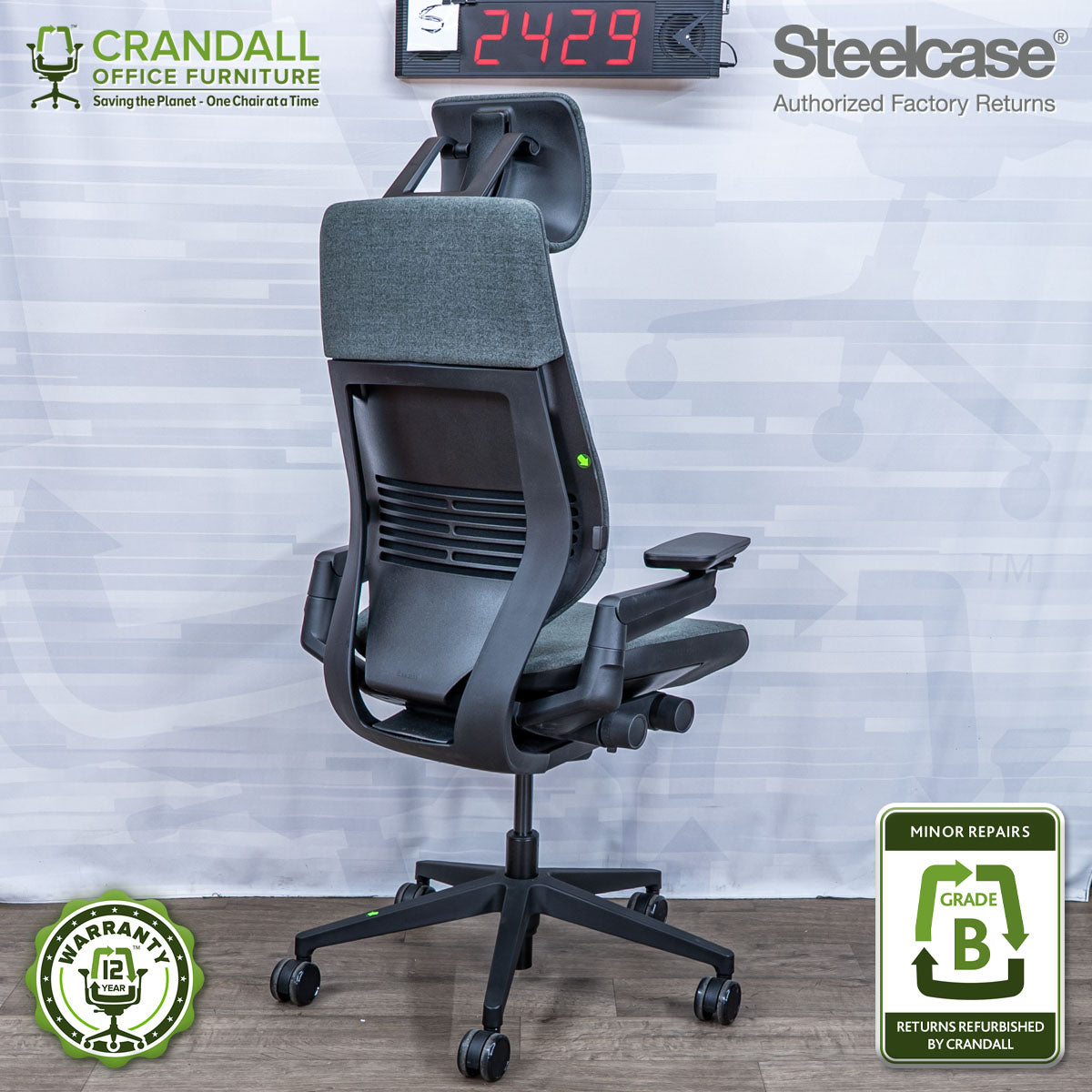 S-2429 - Steelcase Gesture - Grade B