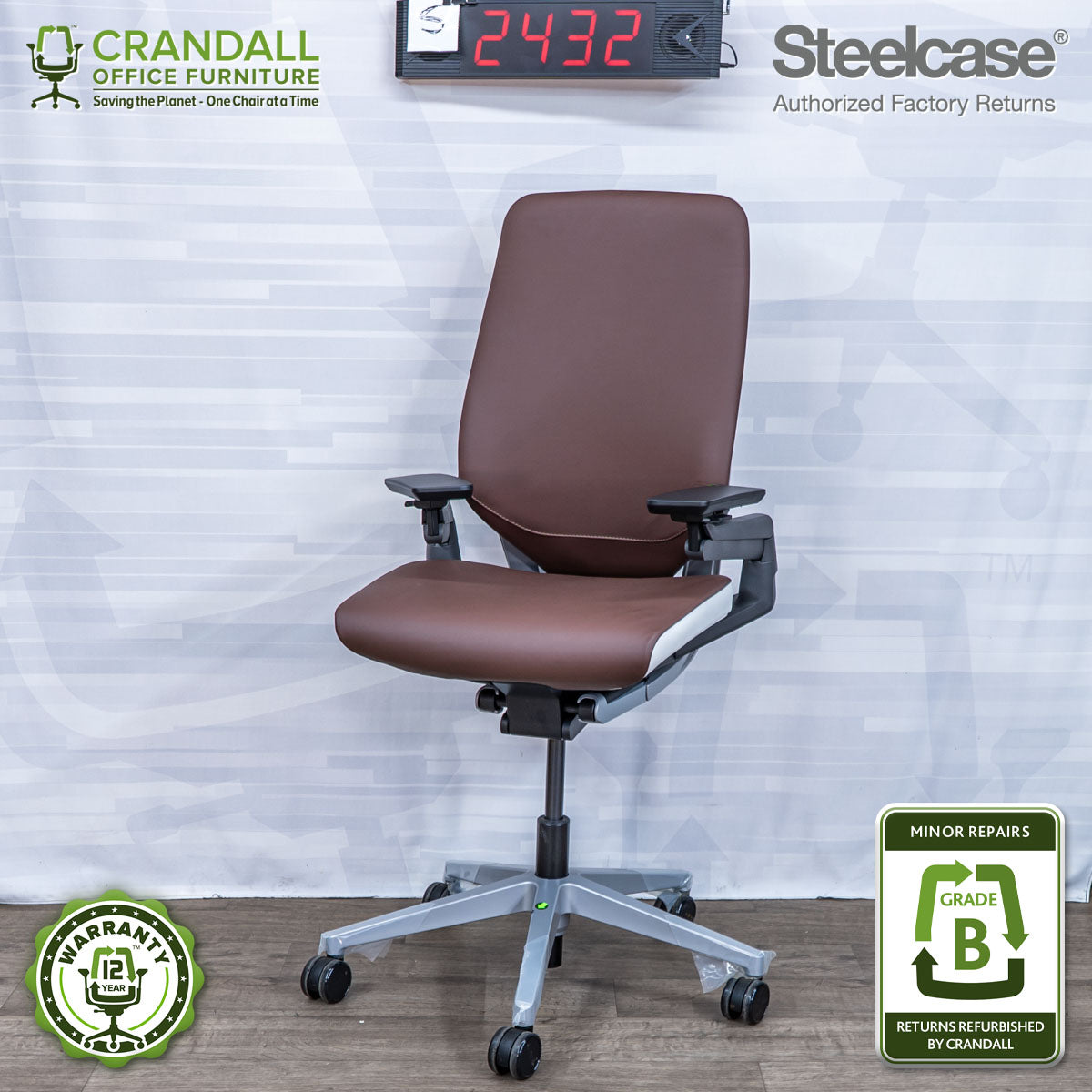 S-2432 - Steelcase Gesture - Grade B