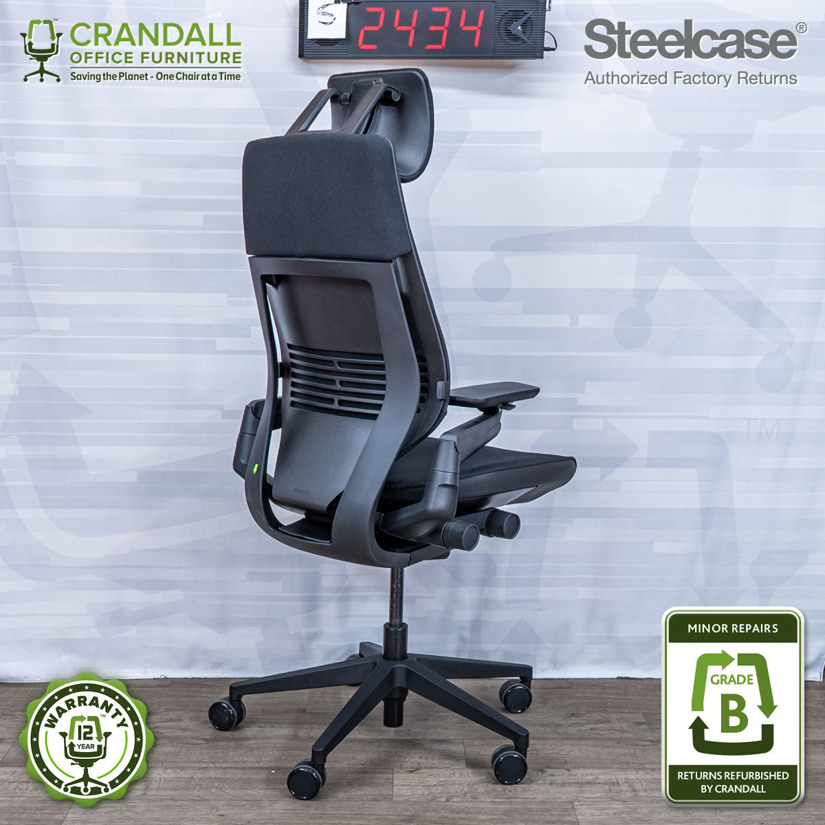 S-2434 - Steelcase Gesture - Grade B