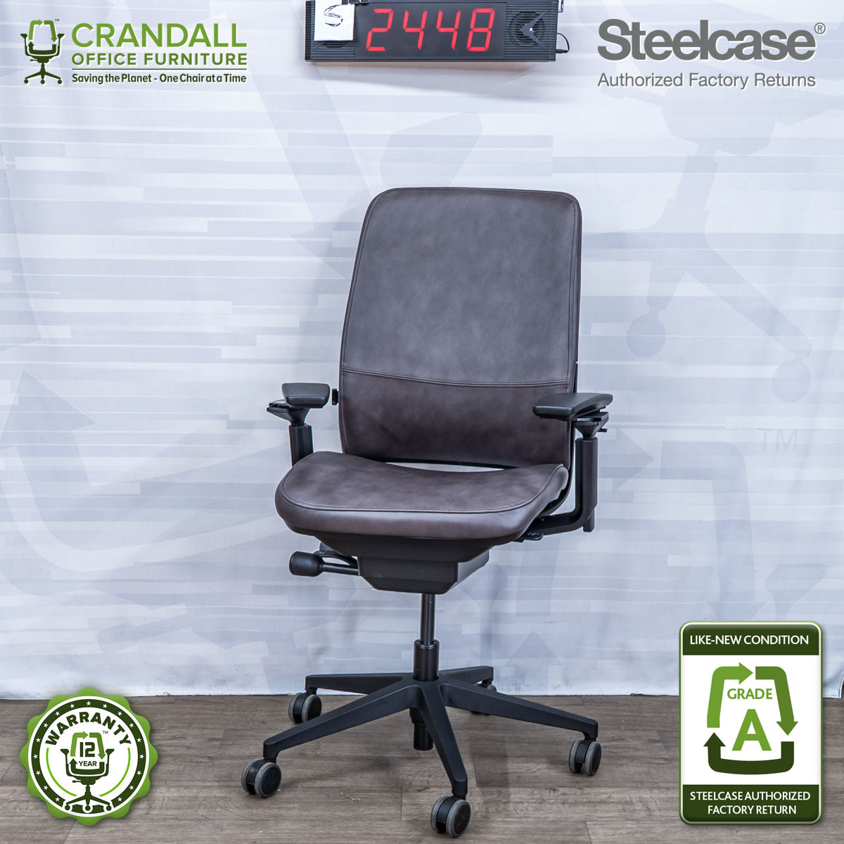 S-2448 - Steelcase Amia - Grade A – Crandall Office Furniture