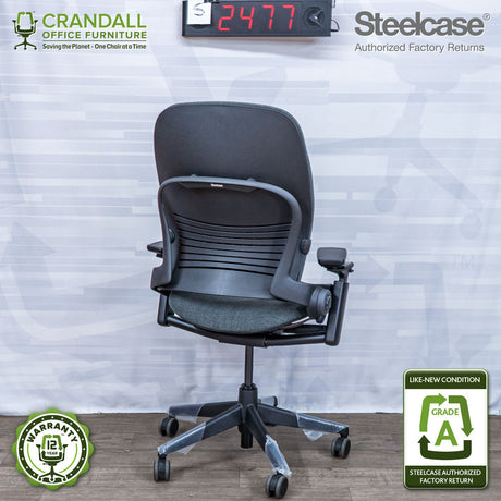 S-2477 - Steelcase V2 Leap - Grade A
