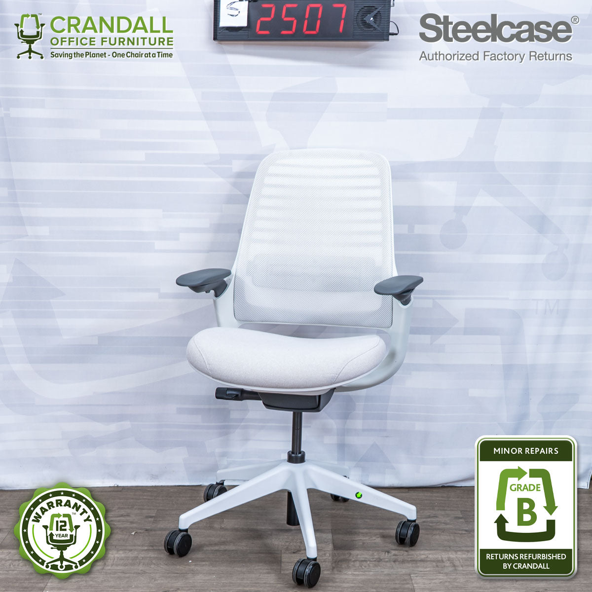 S-2507 - Steelcase Series 1 - Grade B – Crandall Office Furniture