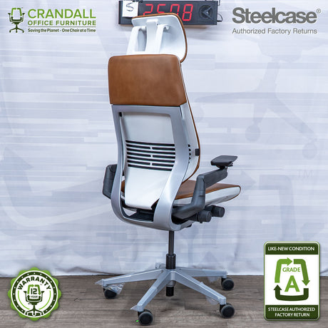 S-2508 - Steelcase Gesture with Headrest - Grade A