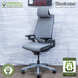 S-2509 - Steelcase Gesture with Headrest - Grade A