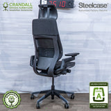 S-2510 - Steelcase Gesture with Headrest - Grade A