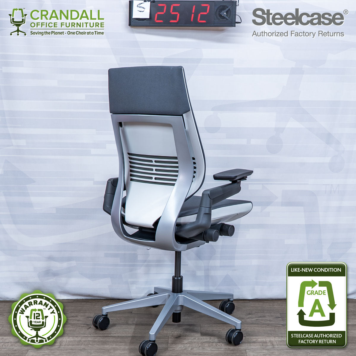 S-2512 - Steelcase Gesture - Grade A
