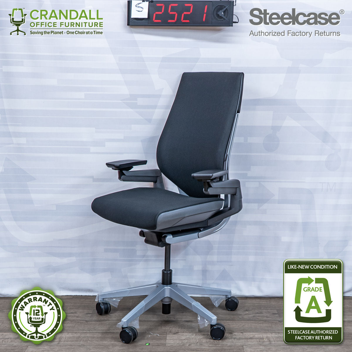 S-2521 - Steelcase Gesture - Grade A