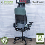 S-2522 - Steelcase Gesture with Headrest - Grade A