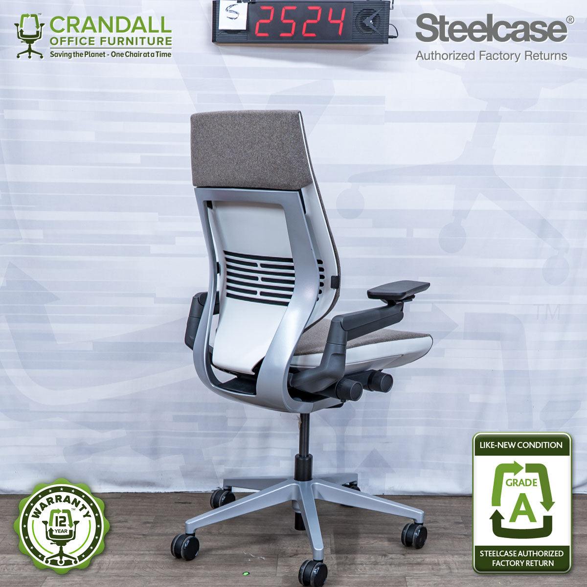 S-2524 - Steelcase Gesture - Grade A