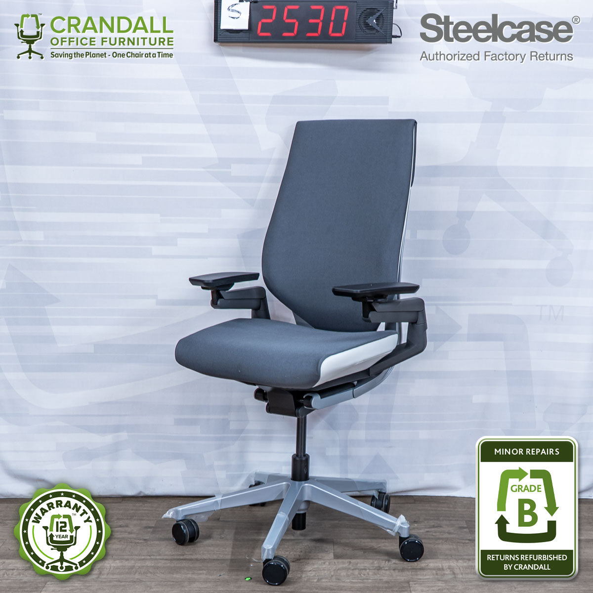 S-2530 - Steelcase Gesture - Grade B