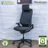 S-2531 - Steelcase Gesture with Headrest - Grade B