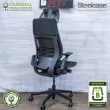 S-2531 - Steelcase Gesture with Headrest - Grade B