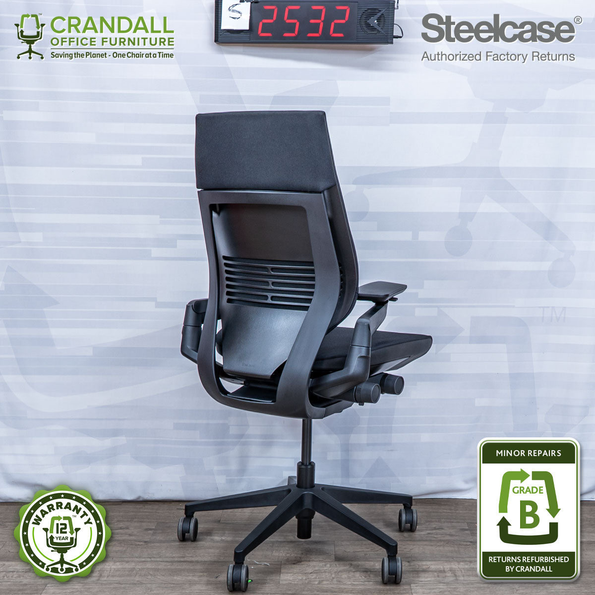 S-2532 - Steelcase Gesture - Grade B