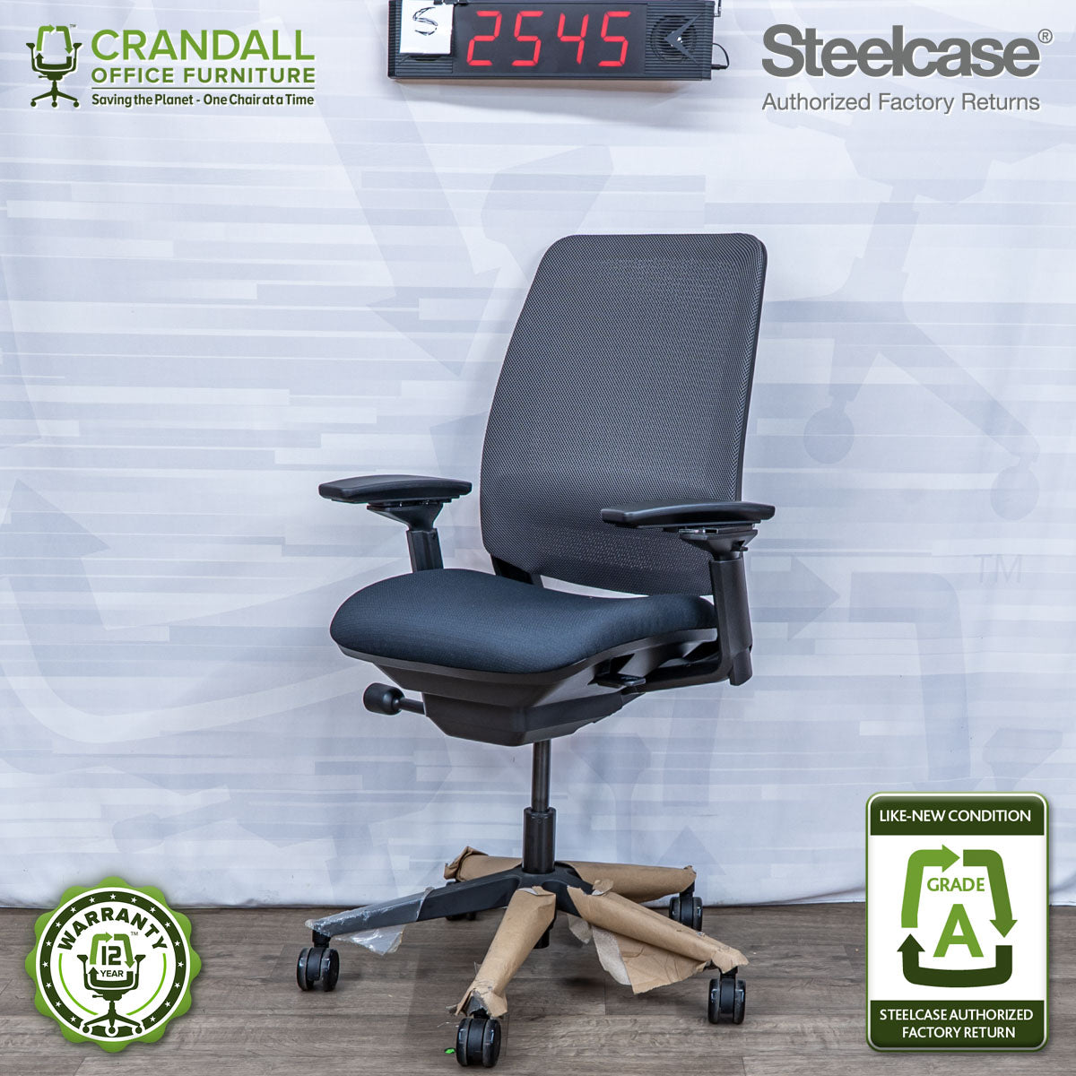 S-2545 - Steelcase Amia - Grade A – Crandall Office Furniture