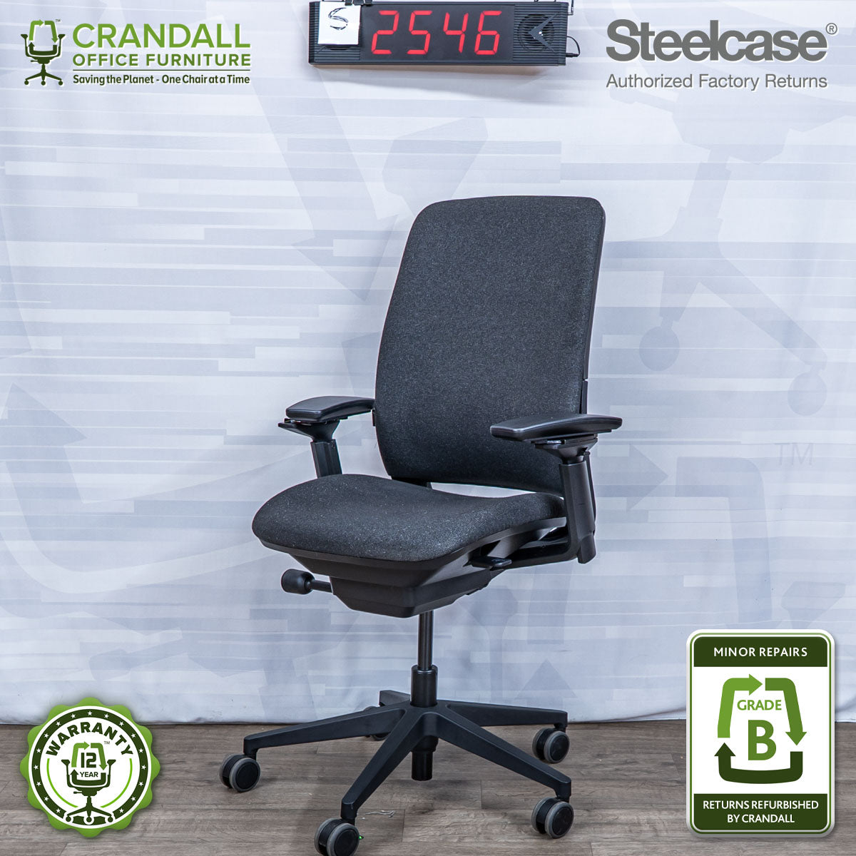S-2546 - Steelcase Amia - Grade B