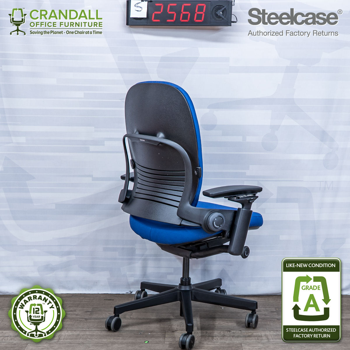 S-2568 - Steelcase V2 Leap Plus - Grade A