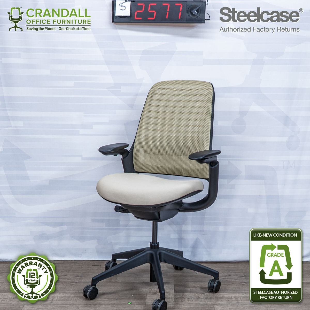 S-2577 - Steelcase Series 1 - Grade A